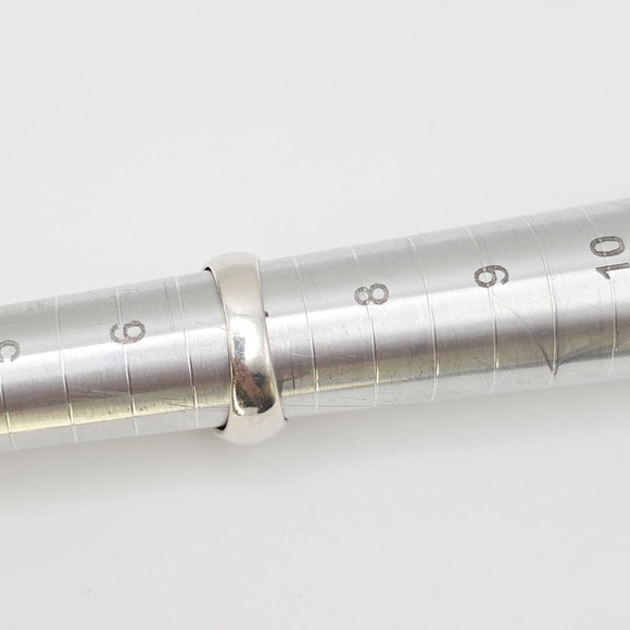 Vintage NF Thailand Ring Turquoise Howlite Inlaid 925 Sterling Silver Size 7 - Picture 14 of 15